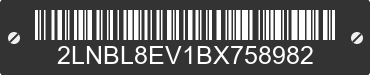 2011 LINCOLN Town Car 2LNBL8EV1BX758982 VIN decoded