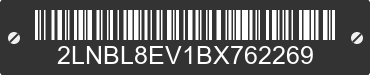 2011 LINCOLN Town Car 2LNBL8EV1BX762269 VIN decoded