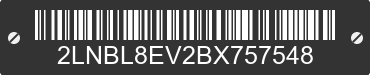2011 LINCOLN Town Car 2LNBL8EV2BX757548 VIN decoded