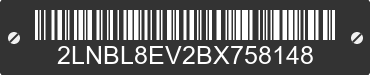 2011 LINCOLN Town Car 2LNBL8EV2BX758148 VIN decoded