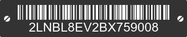2011 LINCOLN Town Car 2LNBL8EV2BX759008 VIN decoded
