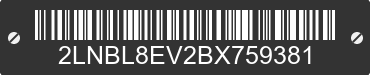 2011 LINCOLN Town Car 2LNBL8EV2BX759381 VIN decoded