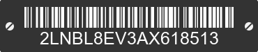 2010 LINCOLN Town Car 2LNBL8EV3AX618513 VIN decoded