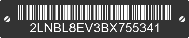 2011 LINCOLN Town Car 2LNBL8EV3BX755341 VIN decoded