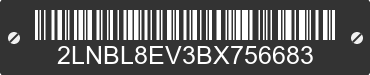2011 LINCOLN Town Car 2LNBL8EV3BX756683 VIN decoded