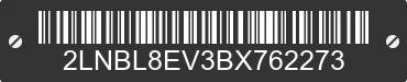 2011 LINCOLN Town Car 2LNBL8EV3BX762273 VIN decoded