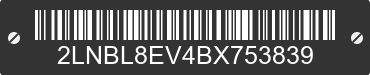 2011 LINCOLN Town Car 2LNBL8EV4BX753839 VIN decoded
