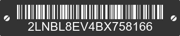2011 LINCOLN Town Car 2LNBL8EV4BX758166 VIN decoded