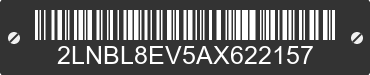 2010 LINCOLN Town Car 2LNBL8EV5AX622157 VIN decoded