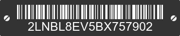 2011 LINCOLN Town Car 2LNBL8EV5BX757902 VIN decoded