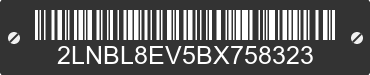 2011 LINCOLN Town Car 2LNBL8EV5BX758323 VIN decoded