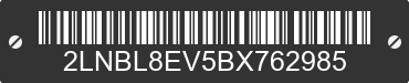 2011 LINCOLN Town Car 2LNBL8EV5BX762985 VIN decoded