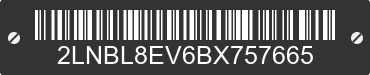 2011 LINCOLN Town Car 2LNBL8EV6BX757665 VIN decoded