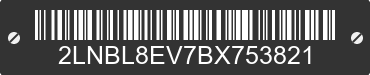 2011 LINCOLN Town Car 2LNBL8EV7BX753821 VIN decoded