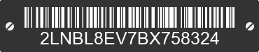 2011 LINCOLN Town Car 2LNBL8EV7BX758324 VIN decoded