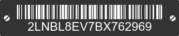2011 LINCOLN Town Car 2LNBL8EV7BX762969 VIN decoded