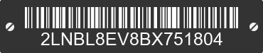 2011 LINCOLN Town Car 2LNBL8EV8BX751804 VIN decoded