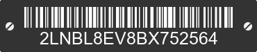 2011 LINCOLN Town Car 2LNBL8EV8BX752564 VIN decoded
