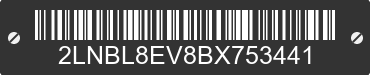 2011 LINCOLN Town Car 2LNBL8EV8BX753441 VIN decoded
