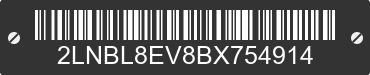 2011 LINCOLN Town Car 2LNBL8EV8BX754914 VIN decoded