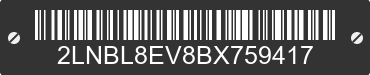 2011 LINCOLN Town Car 2LNBL8EV8BX759417 VIN decoded