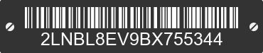 2011 LINCOLN Town Car 2LNBL8EV9BX755344 VIN decoded