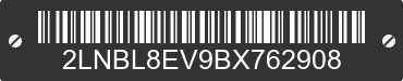 2011 LINCOLN Town Car 2LNBL8EV9BX762908 VIN decoded