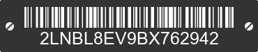 2011 LINCOLN Town Car 2LNBL8EV9BX762942 VIN decoded