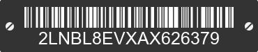 2010 LINCOLN Town Car 2LNBL8EVXAX626379 VIN decoded
