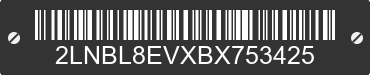 2011 LINCOLN Town Car 2LNBL8EVXBX753425 VIN decoded