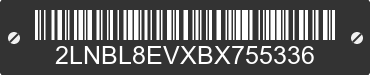 2011 LINCOLN Town Car 2LNBL8EVXBX755336 VIN decoded