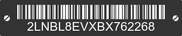 2011 LINCOLN Town Car 2LNBL8EVXBX762268 VIN decoded