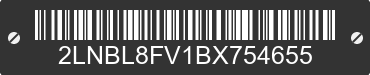 2011 LINCOLN Town Car 2LNBL8FV1BX754655 VIN decoded