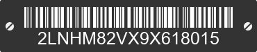 2009 LINCOLN Town Car 2LNHM82VX9X618015 VIN decoded