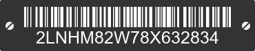 2008 LINCOLN Town Car 2LNHM82W78X632834 VIN decoded