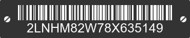 2008 LINCOLN Town Car 2LNHM82W78X635149 VIN decoded