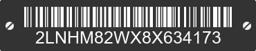 2008 LINCOLN Town Car 2LNHM82WX8X634173 VIN decoded