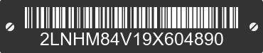 2009 LINCOLN Town Car 2LNHM84V19X604890 VIN decoded