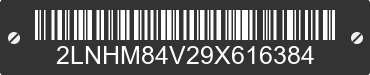 2009 LINCOLN Town Car 2LNHM84V29X616384 VIN decoded