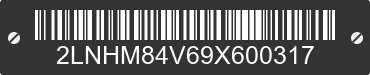 2009 LINCOLN Town Car 2LNHM84V69X600317 VIN decoded