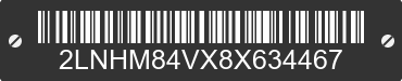2008 LINCOLN Town Car 2LNHM84VX8X634467 VIN decoded