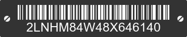 2008 LINCOLN Town Car 2LNHM84W48X646140 VIN decoded