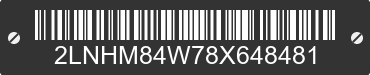 2008 LINCOLN Town Car 2LNHM84W78X648481 VIN decoded
