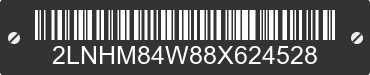 2008 LINCOLN Town Car 2LNHM84W88X624528 VIN decoded