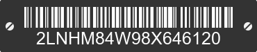 2008 LINCOLN Town Car 2LNHM84W98X646120 VIN decoded