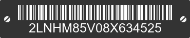 2008 LINCOLN Town Car 2LNHM85V08X634525 VIN decoded