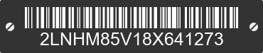 2008 LINCOLN Town Car 2LNHM85V18X641273 VIN decoded