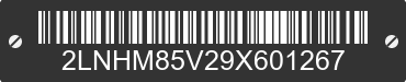 2009 LINCOLN Town Car 2LNHM85V29X601267 VIN decoded