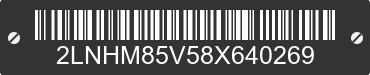 2008 LINCOLN Town Car 2LNHM85V58X640269 VIN decoded