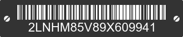 2009 LINCOLN Town Car 2LNHM85V89X609941 VIN decoded
